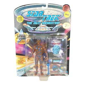 PlayMates 1994 Star Trek TNG Geordi LaForge Tarchannen Action Figure